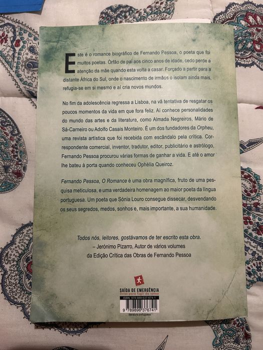 Livro • Fernando Pessoa - O Romance