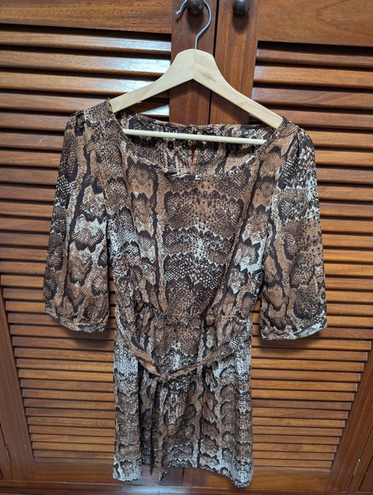 Vestido tigresa .