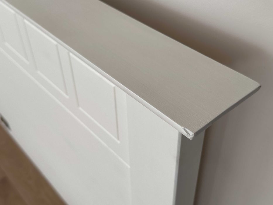 Białe łóżko 140x200 sosnowe | uszkodzone, outlet, taniej o 1640 zł !