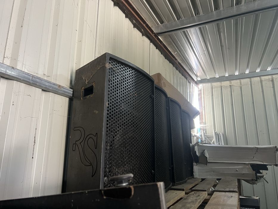 2 top colunas caseiras com drivers RCF Event 3000 drivers originais