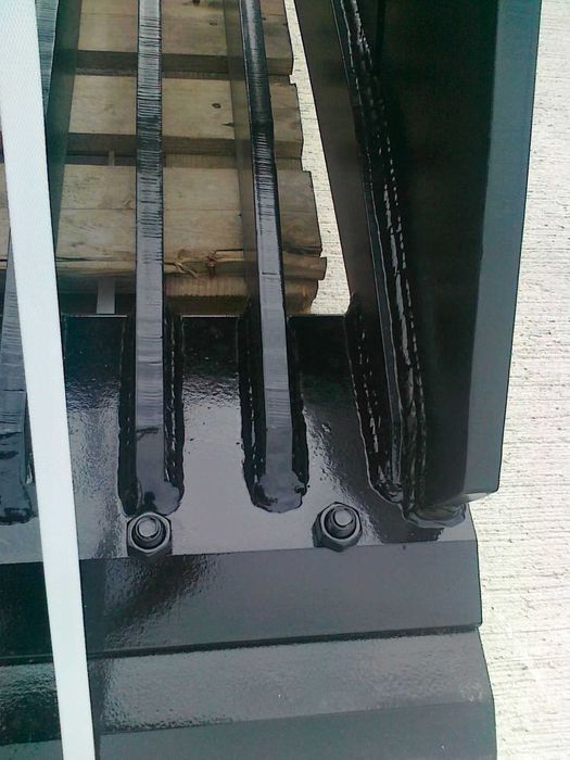 Łyżka ażurowa/przesiewająca 1m50 z zębami Verachtert CW40