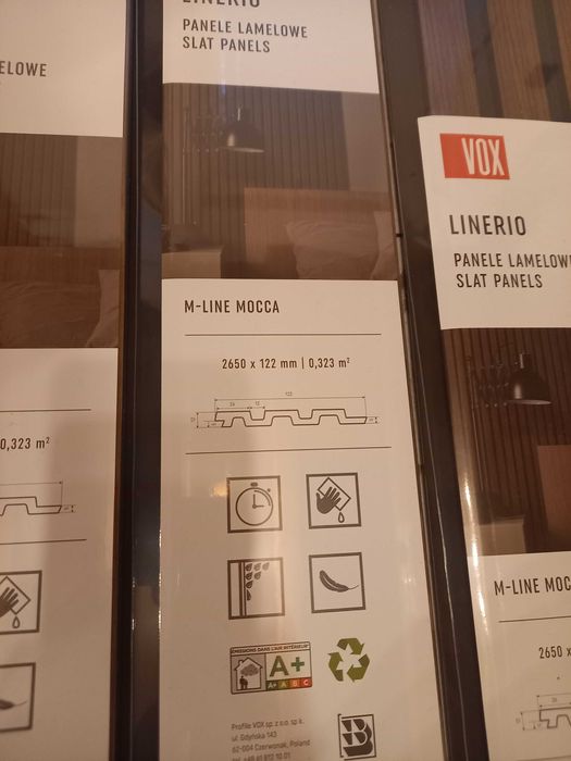 Panele lamelowe VOX
