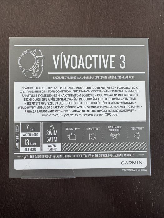 Zegarek Garmin VivoActive3