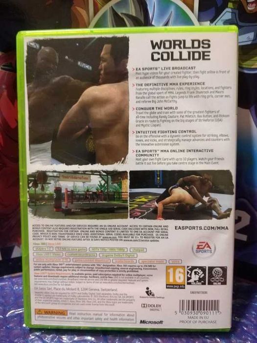 EA Sports MMA - XBox 360 - Completo