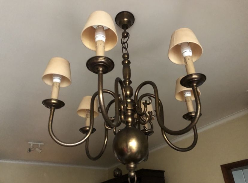 Brass Ceiling Lamp - I have 2 identical ones)