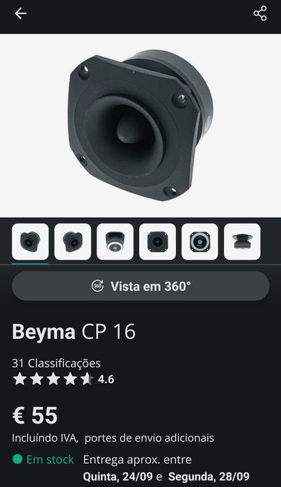 Coluna para Baixo com Eminence delta LFA 12" 500w 8 ohm  + caixa extra