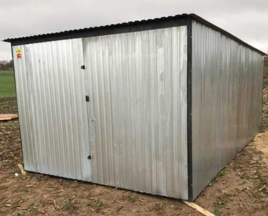 Kupię garaz blaszany na budowe 3x5