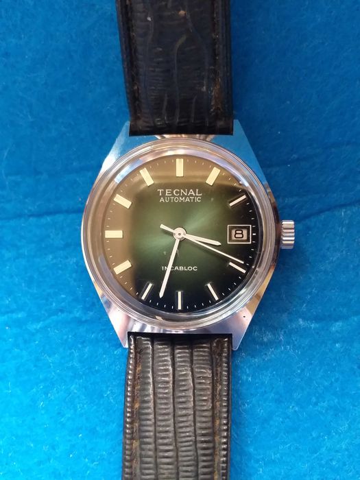 relogio tecnal automatico