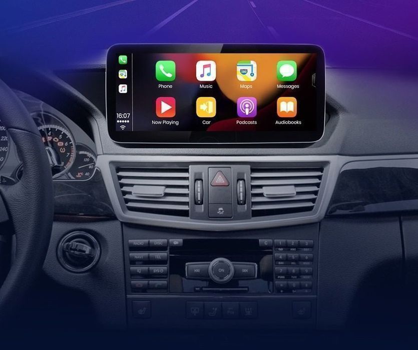 Mercedes E W212 S212 2009–2016 – Radio Android 15 10.25" CarPlay Android Auto 4GB/64GB GPS Nawigacja Stacja Multimedialna WiFi Bluetooth DSP 4G LTE PL