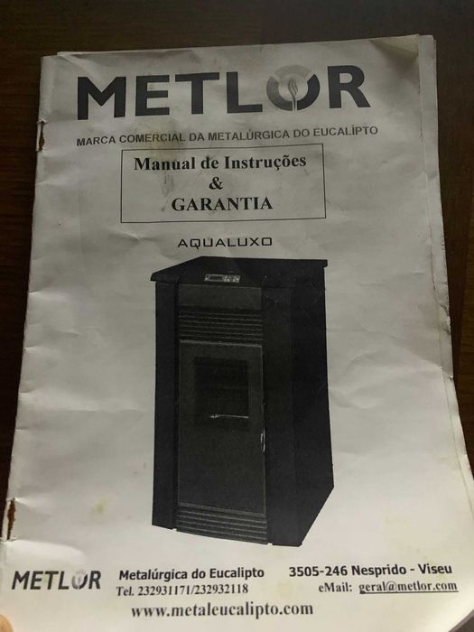 Caldeira a pellets Metlor aqualuxo