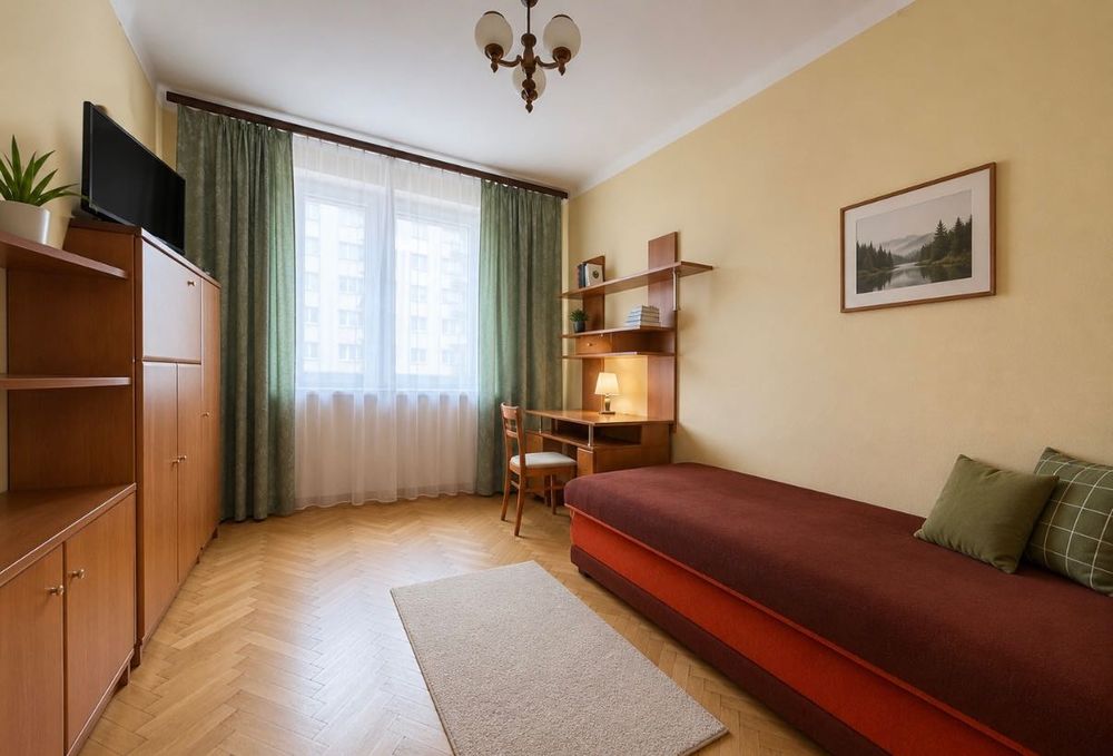 Mieszkanie 3 pokoje, 58m2, 1 piętro, balkon ul. Zagórska