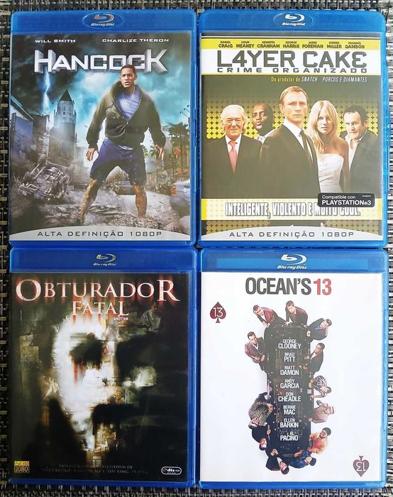 12 Blu-Ray - Grande Coleção - Raros - Muito Bom Estado