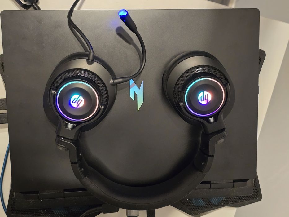 Słuchawki gamingowe HP H500GS nowe.