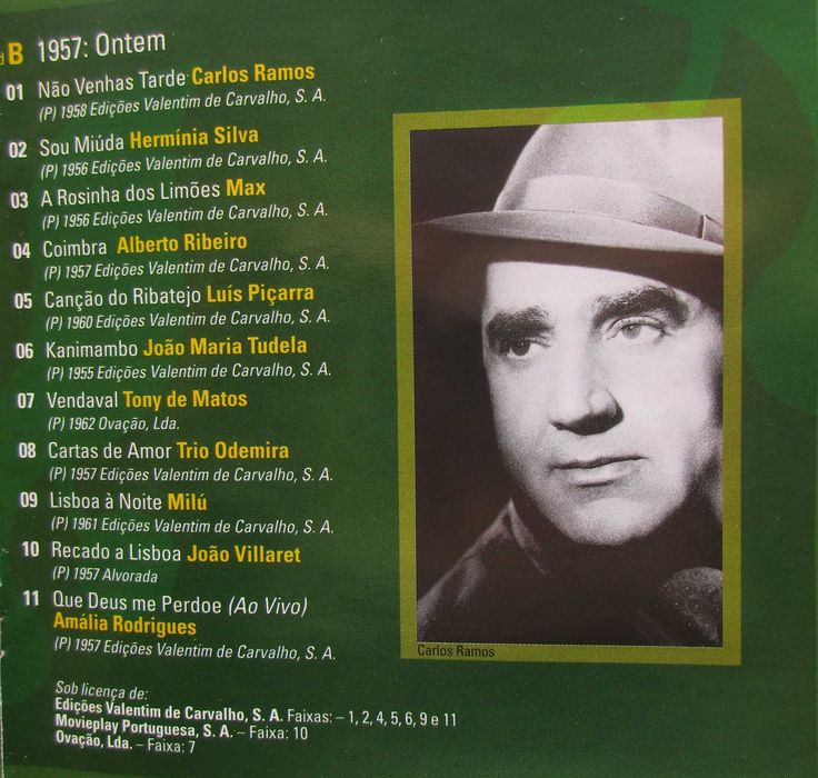 Ontem, Hoje e Amanhã - - - - - [50 Anos de Música Portuguesa] - 2 X CD