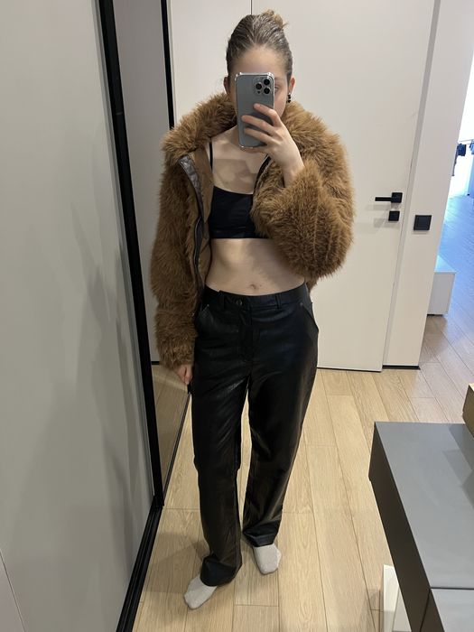 Шкіряні штани з екошкіри бренду Cenc