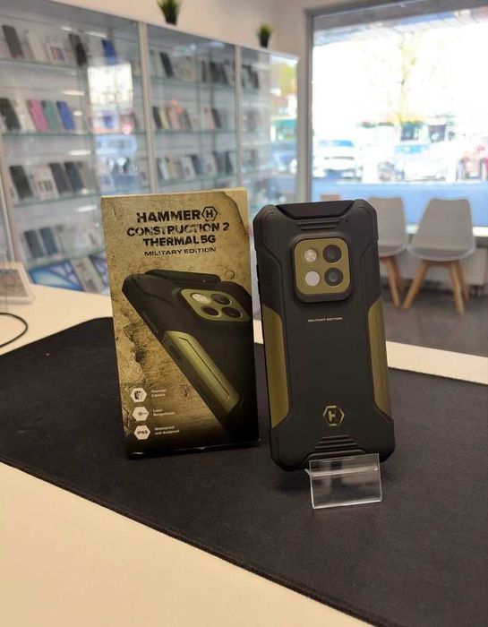 Hammer Construction 2 Thermal 5G Military Edition 256GB - jak NOWY - Sklep iTop W-wa Muranów Lokal 32