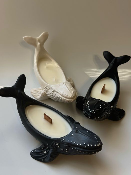 Соєва ароматизована свічка «Кит»