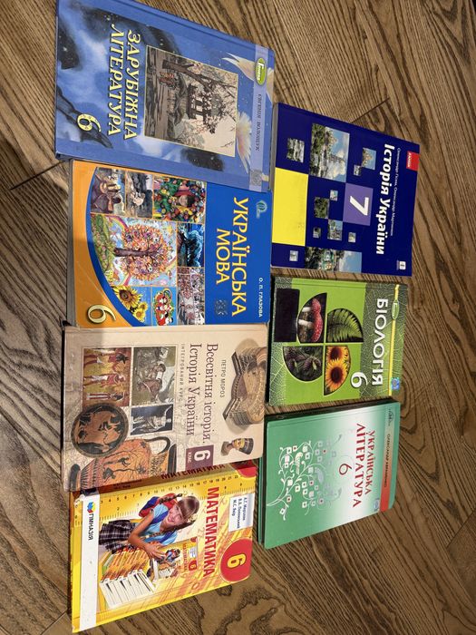 Продам підручники за 6 клас