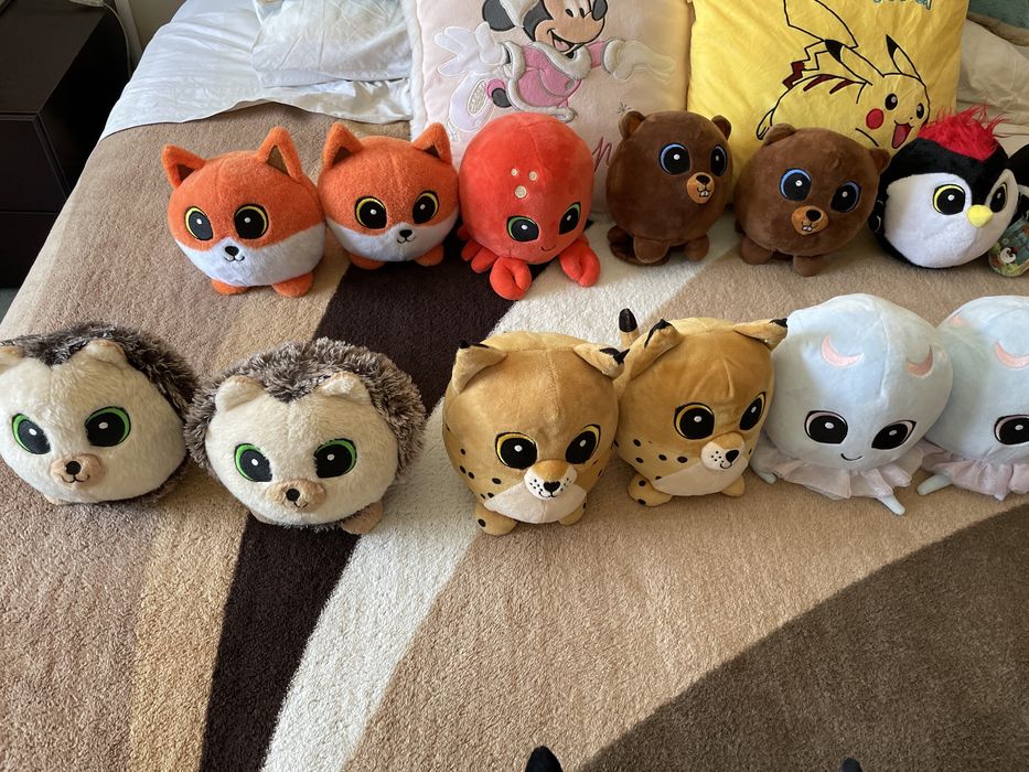 Peluches pingo doce bando do bosque e mar