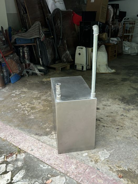 Deposito em inox NOVO