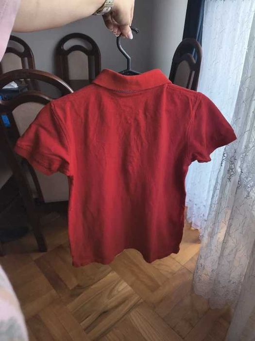 Koszulka Gant czerwona