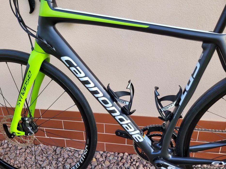 Rower szosowy CANNONDALE SYNAPSE SI * karbon * hydraulika tarcze * Shimano 105 2x11 * 54 cm
