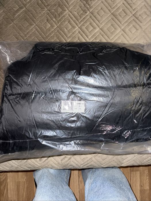 Michael Kors Men's Heavyweight Metallic Finish Hooded Puffer Jacket