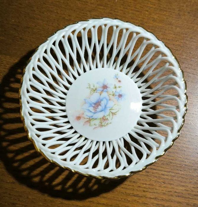 Ażurowa miseczka porcelanowa Alba Iulia Rumunia