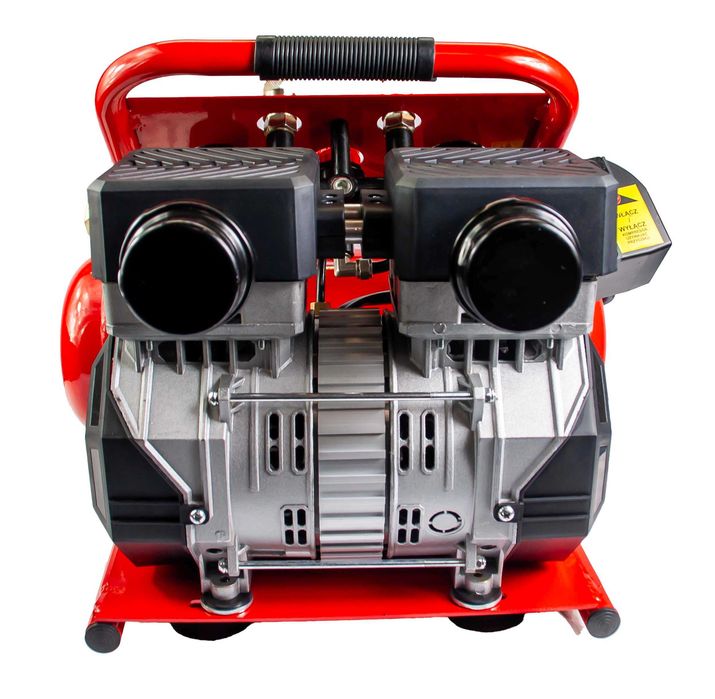 Kompresor bezolejowy wyciszony 6L FLO-6  1,1 KW 167 l/min Kupczyk