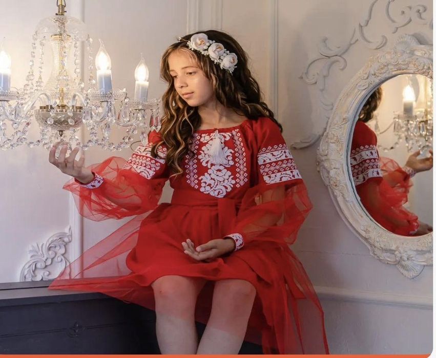 Вишиванка.  Вишиті сукні