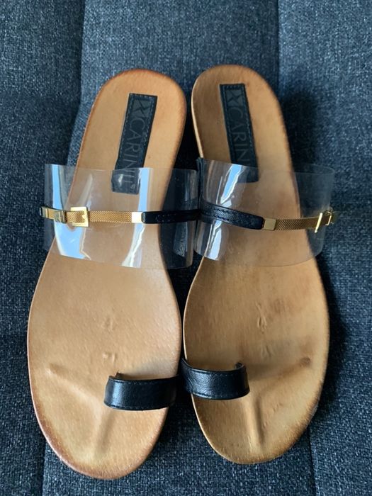 Klapki CARINII rozmiar 37  * NOWE *