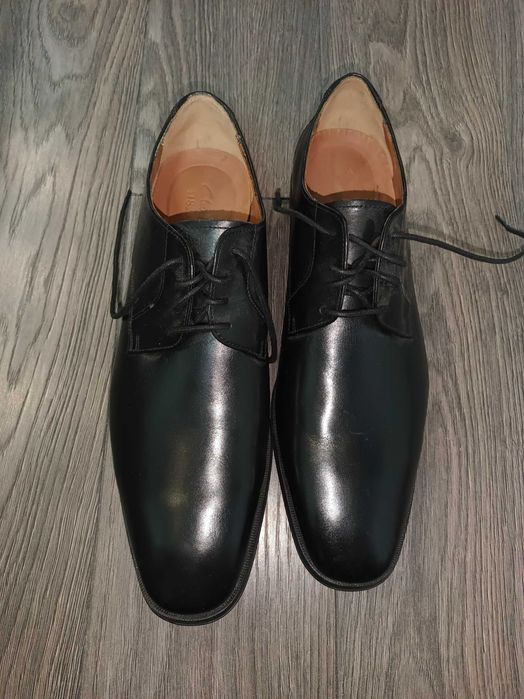 Clarks р.44-45 стельки-30см туфли