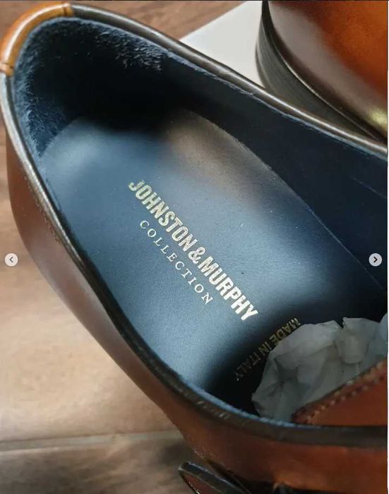 черевики Johnston & Murphy Flynch Monk Strap оригінал 45
