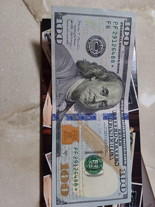 Эксклюзивный ДОЛЛАР со  звёздочкой