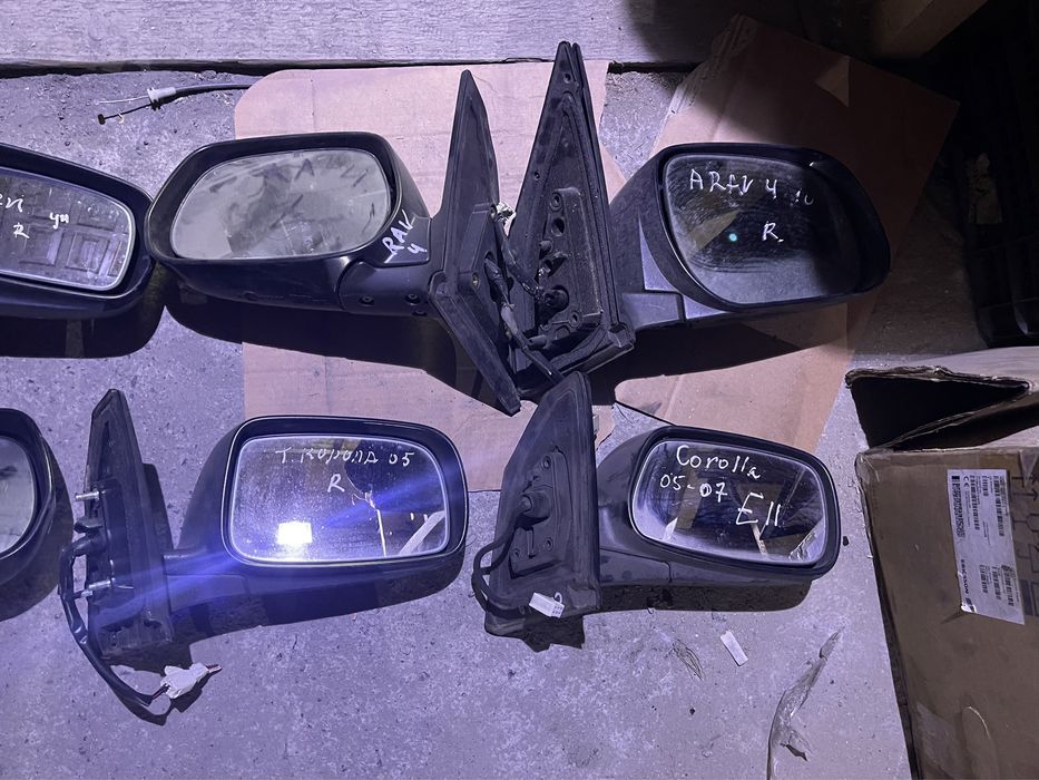 Дзеркало Toyota Rav4, Corolla, Avensis T22, Avensis T25, Verso, б/у