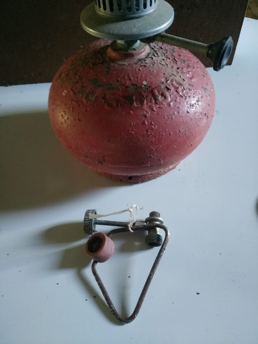 Candeeiro antigo a gas