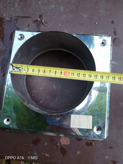 Podstawa pod strażaka Kominowego 150, gruba blacha.