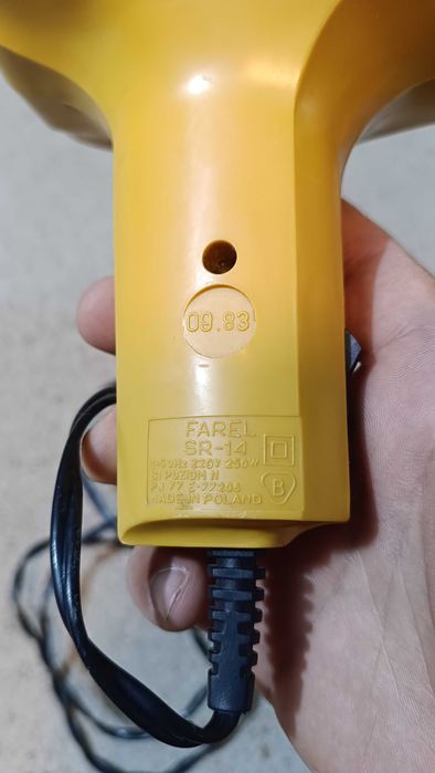SPRAWNA Suszarka do włosów PRL ferel SR-14  z ok 1984roku