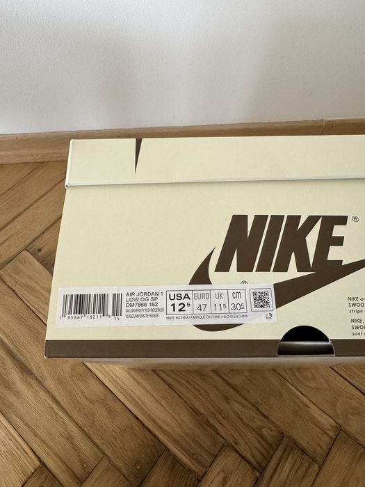 Travis Scott Low 'Reverse Mocha' 47 EU 12.5 US