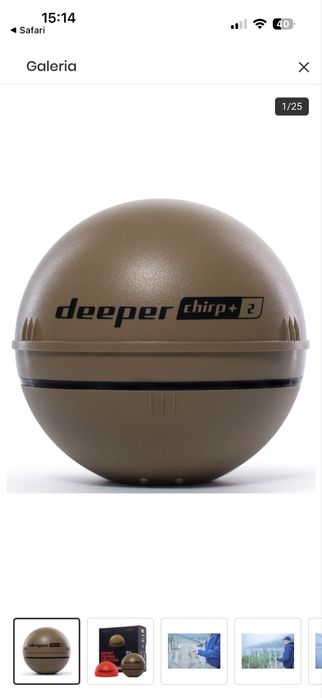 Echosonda Deeper chirp 2+