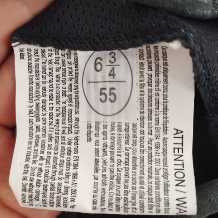 Kask jeździecki CHOPLIN rozm. 6 3/4 , 55