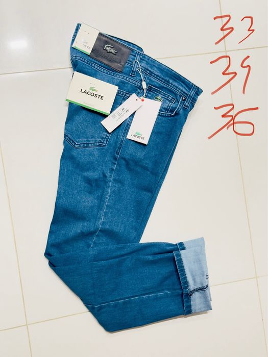 Lacoste spodnie jeansowe męskie