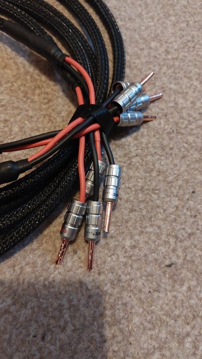 Kable głośnikowe audio 2x2.5m hi-end