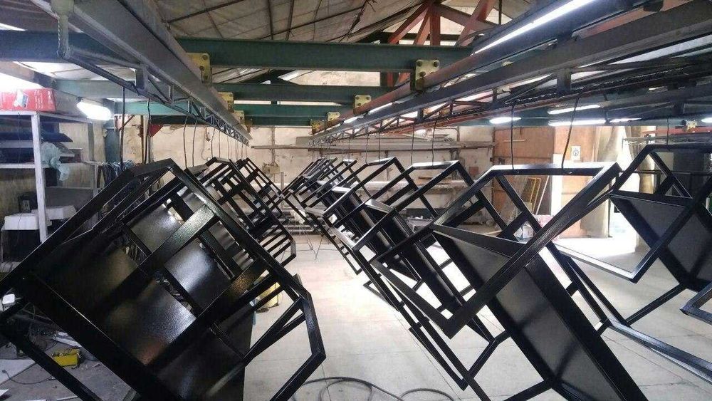 Порошкове фарбування Покраска порошковая Пескоструйка Очистка металу