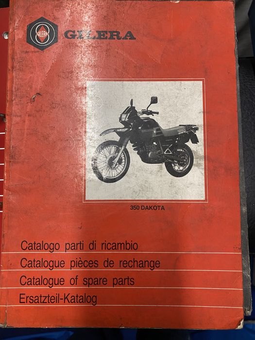 Piaggio/Gilera Catálogos de peças