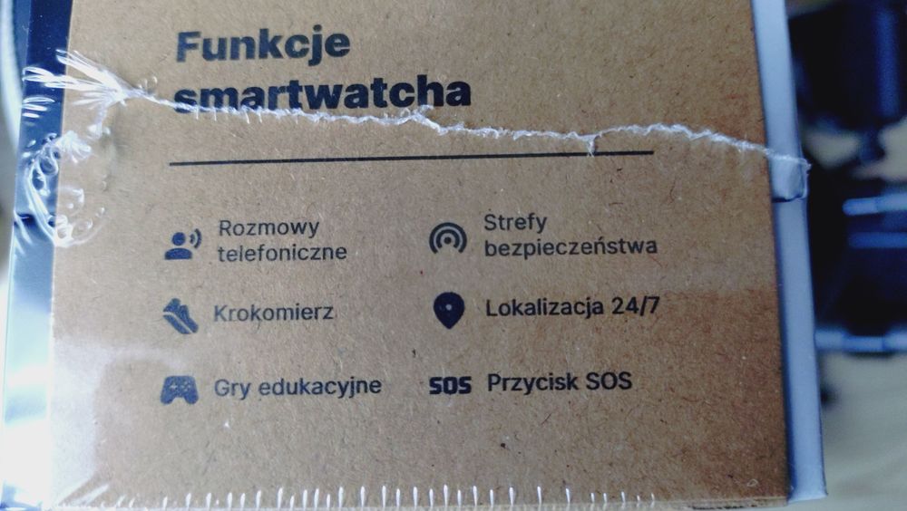 Niebieski smartwatch LACON  WATCH LITE.