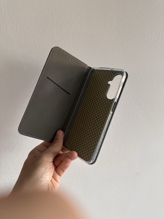 Etui z klapką zamykane + SZKŁO hartowane do SAMSUNG GALAXY A17