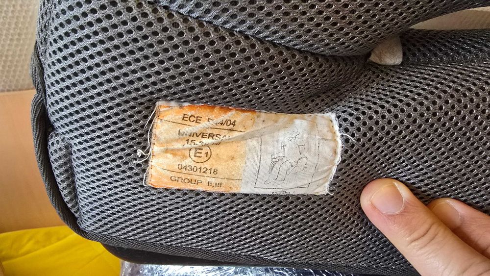 Cadeira de criança auto