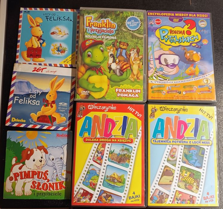 Zestaw bajek na dvd