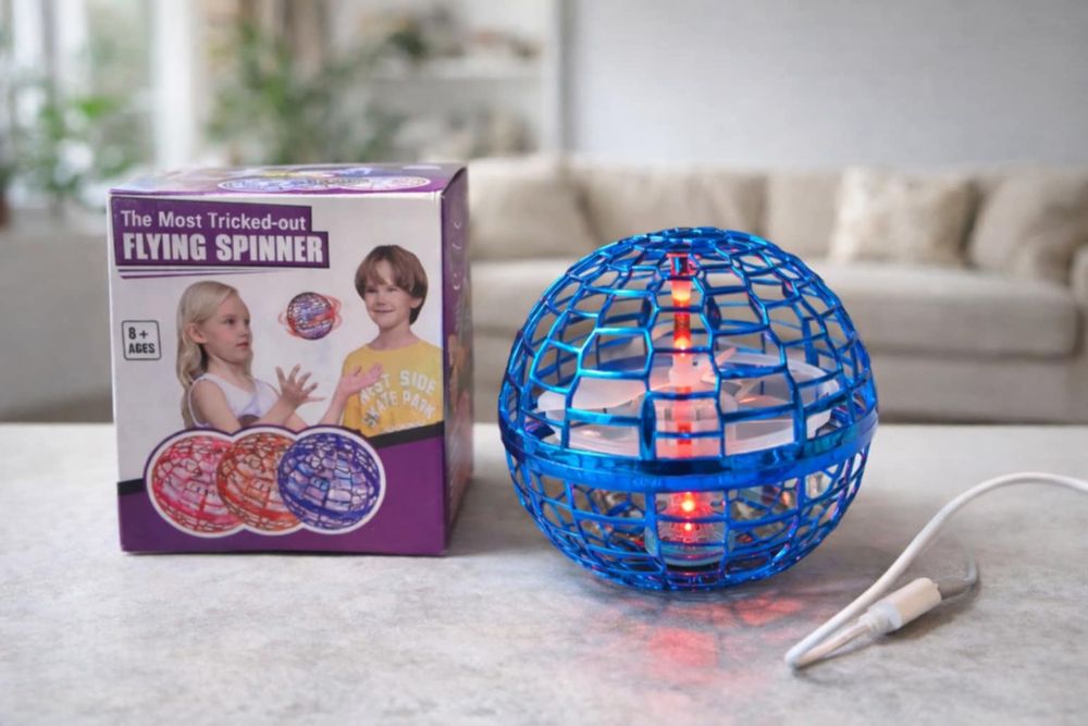 Latający spinner LED okazja